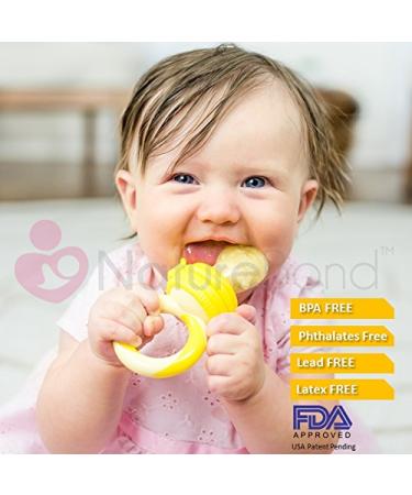 NatureBond Silicone Teat Sac | Baby Food/Fruit Feeder | BPA Free - Buy Online on GoSupps.com