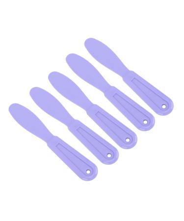 Mixed knife multifunctional adequate ergonomic splashes reduce dental mixed plaster spatula for impression material alginate (purple)