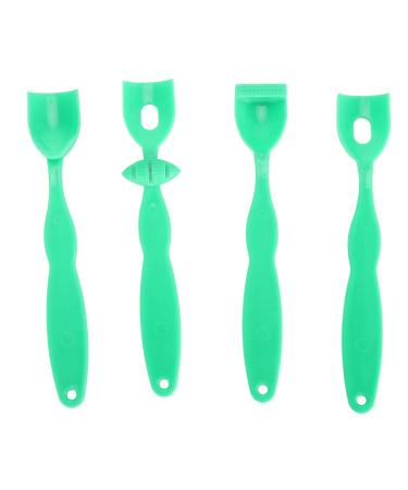 4pcs Talk Tools Tongue Tip Exercise Set Speech Tools Tongue Muscle Trainer Improve Flexibility Lateralization Lifting Oral Muscle Training Tool Tongue Tip Exercise Tongue Tip