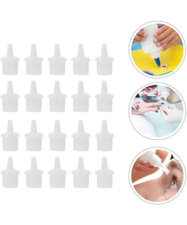 Lot de 50 Bouchons de Remplacement pour Colle Cils T te de Flacon Pratique et Solide Compatibles Extensions de Cils Accessoires Indispensables pour Prolonger la Dur e de - Buy Online on GoSupps.com