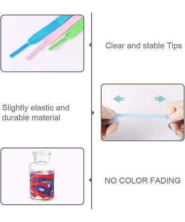 Auihiay 24 Pairs Flat Shoelaces for Sneakers, 31 Inch, 24 Colors, Ideal for Skate Shoes and Boots - Buy Online on GoSupps.com