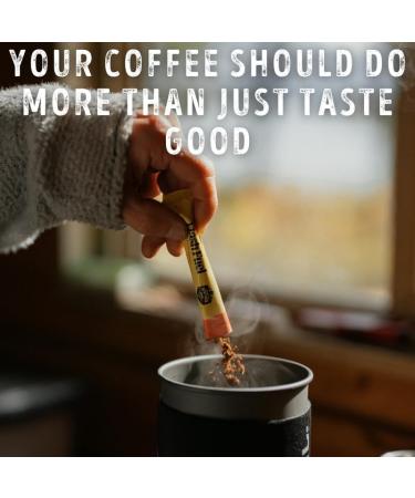 Flash Fuel Organic Instant Coffee - Medium Roast Coffee - Wild coffee in a flash - Perfect for hunting camping or on the go - Single serve sticks (3.5g x 10 sachets) Medium Roast 35 g (Pack of 1) - Buy Online on GoSupps.com