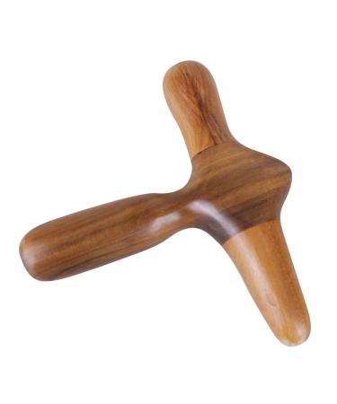 Beavorty 1 piece of footprint wood massage tools hand tools foot massage balls for feet wood massage tools for base guasha for body thai wood massage tools face