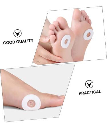 GLEAVI 4 Sheets Corn Stickers Callus Cushions Toe Pads Corn Cushion Pads Toe Pads for Corns Corn Protectors for Toes Heel Pad Pain Care Tool Felt White Foot Patch Simple - Buy Online on GoSupps.com