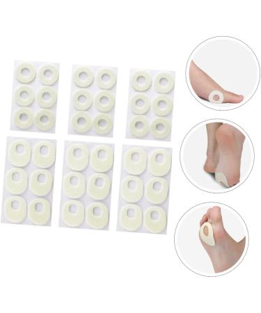 MAGICLULU 6 Sheets Felt Corn Stickers Felt Corn Removers Painless Corn Pads Thick Felt Foot Pads Comfortable Corn Pads Corn Pads for Shoes Supple Food Stickers Foot Corn Stickers - Buy Online on GoSupps.com