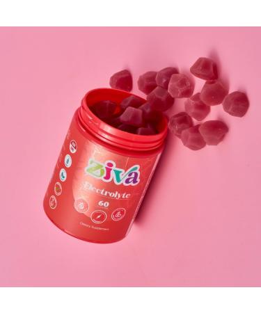 Ziva Electrolyte Gummies - Hydration & Energy Boost for Athletes | 60 Gummies for Rapid Rehydration - Buy Online on GoSupps.com
