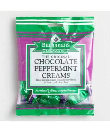 Buchanan's Chocolate Peppermint Creams Bag 150g
