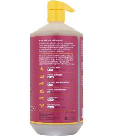 Alaffia Everyday Shea Body Wash - Moisturizing, Fair Trade Shea Butter, Neem & Coconut - 32 Fl Oz - Buy Online on GoSupps.com