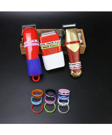 WAYUTO 40 Pack Professional Silicone Hair Clipper Bands | Barber Clipper Grips & Sleeves for Home Salon & Shop Enhance Your Hair Trimming Experience - Buy Online on GoSupps.com