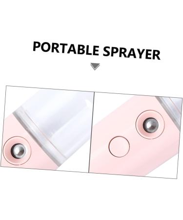 Balacoo 1pc Portable Humidifier Mini Humidifier Handy Mist Sprayer Facial Steamer Pocket Fan Student 14.5X4CM Pink - Buy Online on GoSupps.com