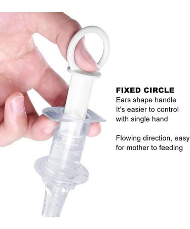 Baby Medicine Dispenser Nipple Designs Simple To Operation Diversion Design Reduce Choking Silicone Soft Safe Medicine Pacifier for Infant Feeding - Buy Online on GoSupps.com