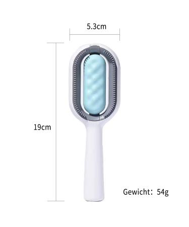 Qerich Animal Hair Removal Brush with Water Tank - Best Cat & Dog Hair Remover for Short Hair - Blue Adhesive Brush - Buy Online on GoSupps.com
