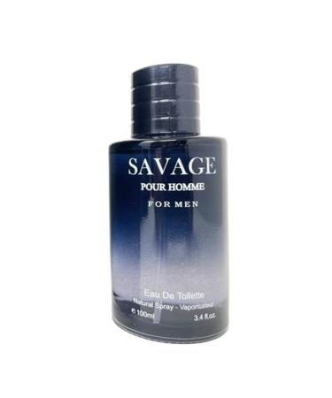 BOSEM Savage Cologne for Men - 3.4 oz Eau de Toilette Natural Spray - Signature Scent for Daytime & Casual Wear - Buy Online on GoSupps.com