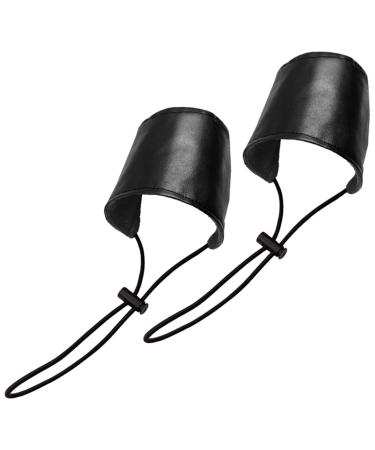 NOLITOY 4 Pairs Heel Protector Rubber Heel Saver Boot Heels for Women Boots for Women with Heel Shoe Protectors Covers Shoe Protector Covers Heel Guard Men and Women Shield Unique Leather