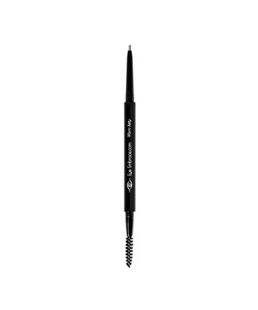 Eye Embrace Warm Betty Micro Tip Pen - Waterproof Ultra-Fine Gray Eyebrow Pencil & Spoolie Cruelty-Free - Buy Online on GoSupps.com