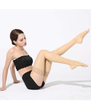 Keepmore Thigh High Compression Stockings - 23-32 mmHg Graduated Support for Varicose Veins & Edema - Unisex Medical Compression Stockings - Buy Online on GoSupps.com