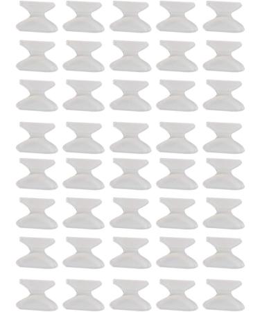 20 Pairs Anti-Slip Silicone Nose Pads for Glasses & Sunglasses - 1.8mm Soft White Eyewear Accessories - Buy Online on GoSupps.com