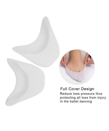 Silicone Soft Ballet Pointe Dance Shoes Pads | Toe Protectors & Forefoot Cushion | Comfort and Care for Ballet Dancers - Buy Online on GoSupps.com