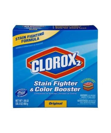 Clorox 2 Stain Fighter and Color Booster Detergent 1.89 LB box