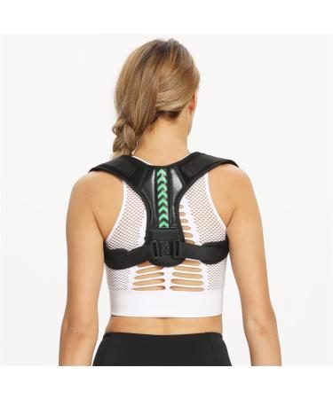 YMGSCC Adjustable Back Posture Corrector Belt Clavicle Spine Upper Waist Shoulder Correction(L) Large B