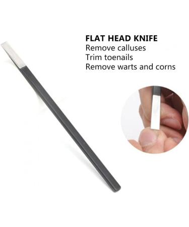 Manicure and Pedicure Set - Stainless Steel Foot Care Tools for Dead Skin and Callus Removal - Travel-Friendly Foot File Rasp and Pusher by FILFEEL - Buy Online on GoSupps.com