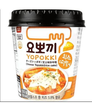Yopokki Cheese: Instant Cheese Tteokbokki - YP 120g