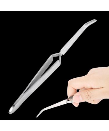 Stainless Steel Nail Tweezers Gel Nail Shaping Tweezers Clip Nail Art Multifunction Nail Pincher Tweezers Tool
