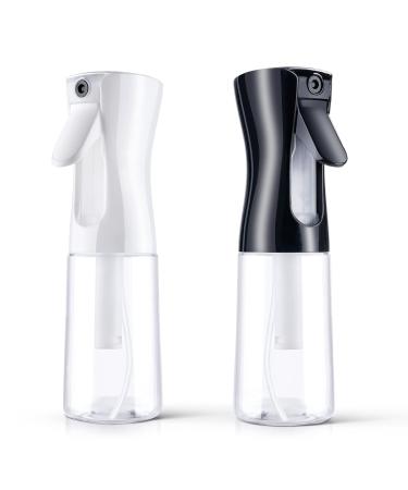 AOOWU 2 Pack 200ml Transparent Spray Bottles for Hair - Professional Water Spray for Hairdressers & Salons - Buy Online on GoSupps.com