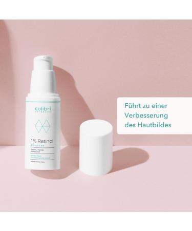 Colibri Skincare 1% Retinol Booster 30ml - Radiant Skin with Liposomal Retinol Serum - Visible Results & Smooth Texture - Buy Online on GoSupps.com