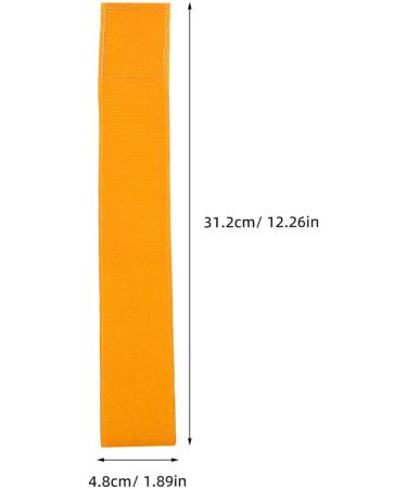 VANZACK Fitness Arm Band - 2pcs Elastic Workout Loop Bands for Legs & Arms | Yoga & Gym Training | Durable Resistance Bands for Men & Women - Yellow - Buy Online on GoSupps.com