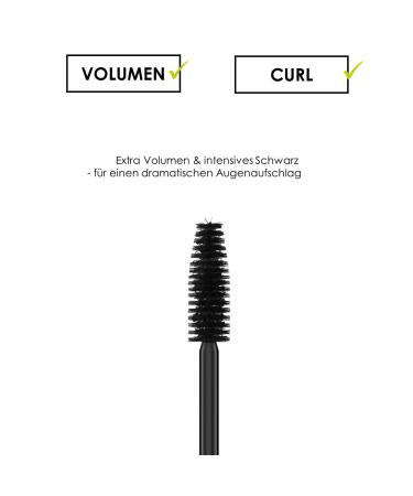 Buy Sante Natural Cosmetics Volume Sensation Mascara Extra Black - Vegan Organic Almond Oil Sensational Eyelash Volume | 12ml - Buy Online on GoSupps.com
