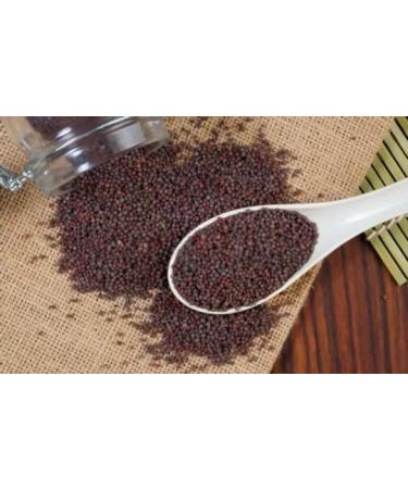 TRS Mustard Seeds Brown | 400G | Mustard Seeds for Cooking |Perfect for Pickling and Spice Blends |Gluten Friendly | Non-GMO | Vegan | Indian Origin - Buy Online on GoSupps.com