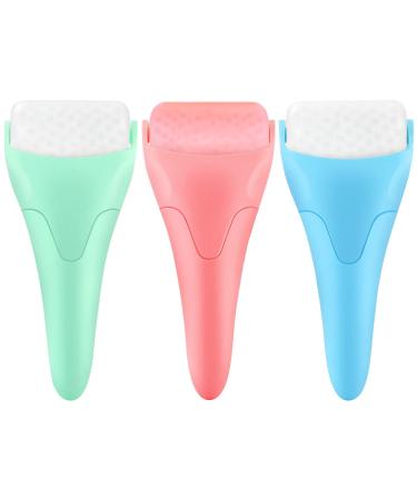 Cihuyuxia 3 Pack Ice Roller for Face & Eye Puffiness Relief for Men and Women Reduce Wrinkles Massager Under Eye Puffiness