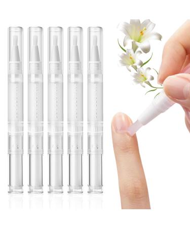 Lot de 5 huiles hydratantes renfor antes et claircissantes for la croissance des ongles stylo huile nutritionnelle for manucure 2024 stylo huile for cuticules Radiant Cosmetics for la croissan Lily