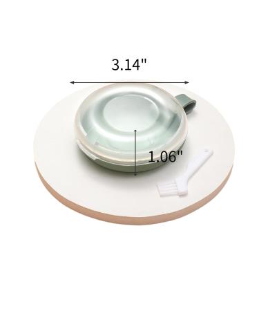 Invisible Braces Storage Box - Portable Retainer & Dentures Case (Green) | International Shipping Available - Buy Online on GoSupps.com
