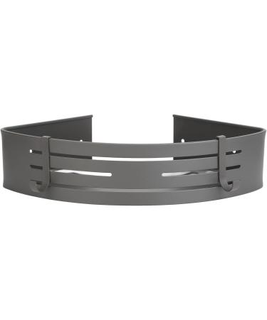 Verdant Touch Triangle Wall Shelves Large Capacity Aluminum Corner Wall Shelves Punch-Free Grey - Buy Online on GoSupps.com