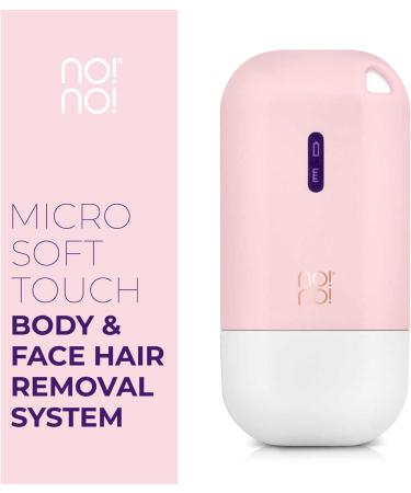 No!No! Micro Soft Touch Hair Remover for Women - Body and Facial Hair Removal - Pain-Free Hair Eradication (Pink) - Buy Online on GoSupps.com