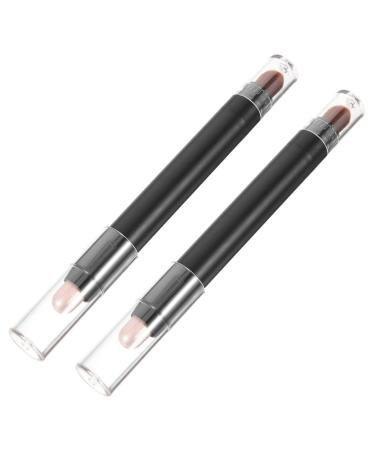 Healeved 2pcs Makeup Eyeshadow Eye Makeup Brush Eyeshadow Makeup Eye Makeup Kit Eye for Makeup Eye Shadow Pens Make up Eyeshadow Eye Makeup Pen Eye Shadow for Makeup Eye Shadow Sticks