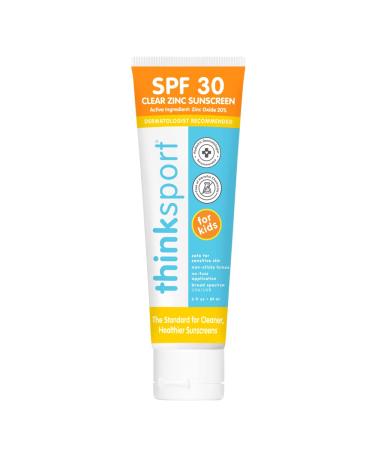 THINKBABY Kids Clear Zinc Sunscreen Spf 30, 89 ML