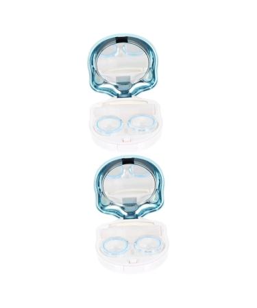 Healeved 2 sentences CAT Claw Colored contact lenses Tool case for contact lenses Tool for the insertion of lens contact lens containers for cosmetic lens cosmetic items ABS