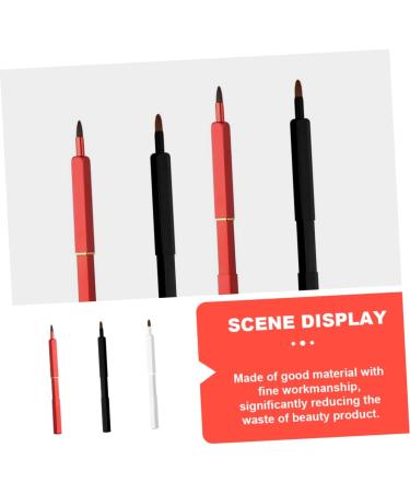 PLAFOPE 3pcs Retractable Lip Brush Cosmetics Brush Lipstick Applicator Makeup Brush Lip Balm Brush Makeup Tool Eyeshadow Applicator Eyeshadow Brush Lipstick Lip Mask Applicator - Buy Online on GoSupps.com