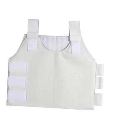 KALLORY Fracture Fracture Medical Chest Fixation Belt Rib Protector Rib Binder Dislocated Ribs Belt Rib Belt Chest Brace Belt Chest Belt Fracture Belt for Rib Chest Support Brace 50x42cm As Shown
