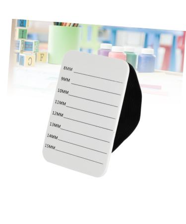 FOMIYES 3 Pcs Grafting Eyelash Tray - Eyelash Holder & Glue Holder for Extensions - White Eyelash Hand Plate - Perfect for Professionals - Buy Online Now - Buy Online on GoSupps.com