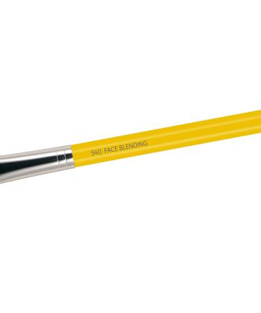 Bdellium Tools Studio Series 940 Face Blending Brush - Professional Makeup Brush for Facial Sculpting - Soft Synthetic & Natural Fibers - Yellow - 1pc - International Shipping Available - Buy Online on GoSupps.com