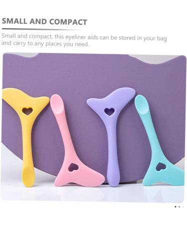 Mipcase 8 Pcs Eyeliner De Silicona Para Gelatinas Lipstick Wearing Aid Make up Tools for Women Girl mediumx4pcs Assorted Colorx4pcs - Buy Online on GoSupps.com