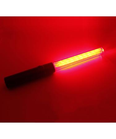 SAMDO 11.0 inch Magnet Wand Baton Traffic Control Road Safety Lamp Military Survival LED Light Stick (Red) - Buy Online on GoSupps.com