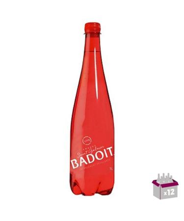 Badoit - Rouge - Eau min rale naturelle gazeuse - 12 x 1 L