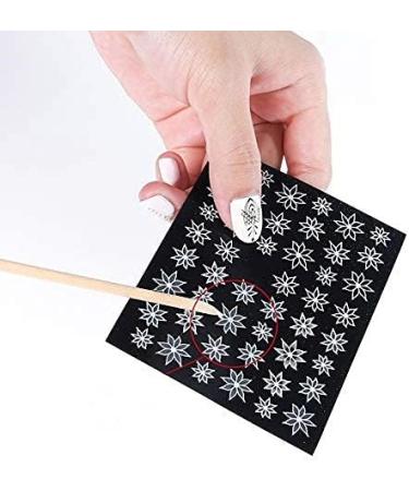 LATRAT 200 Pieces Wooden Sticks Double Sided Cuticle Nail Pusher Remover Manicure Art Pedicure Wooden Sticks for Nail Art Care 11 cm - Buy Online on GoSupps.com