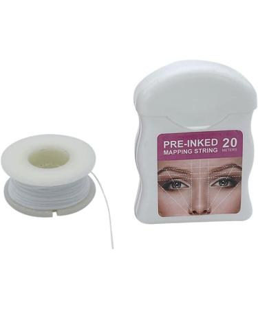 Eyebrow Mapping String Pre-Inked Mapping Brows String Microblading Mapping String Microblading Brows String Supplies White - Buy Online on GoSupps.com