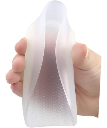 NOLITOY 3 Pairs Height Increasing Silicone Insoles | Plantar Shoe Inserts & Heel Lift Pads for Comfort & Elevation - Buy Online on GoSupps.com